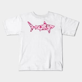 Bubble Gum Sharks Kids T-Shirt